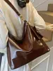 Bolso de Nicho Estilo Coreano para Mujer Bolso Cruzado Grande para el Trabajo Bolso de Hombro Retro Invierno 2025