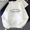 Sudadera con capucha Outer Banks 3 para hombre/mujer Estética diaria Gráfico de letras