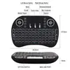 Teclado Mouse Teclado Voador Sem Fio 2.4g I8 Mini Touch Smart com Retroiluminação Tricolor/Sete Cores e Múltiplos Idiomas Disponíveis