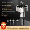 Abridor de furos de aço rápido, abridor de furos de plástico, abridor de furos de liga de alumínio, abridor de furos de ferro, abridor de furos de alargamento de aço inoxidável