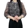 Camisa Top Elegante de Moda Verano 2025 Nueva Moda Holgada Adelgazante para Dropshipping Transmisión en Vivo