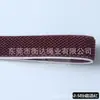 Venta al por mayor de fábrica En stock Banda elástica con patrón ondulado de 1,5-2,5 cm para correas de reloj, bolsos, zapatos, sombreros y ropa
