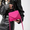 Bolsa com padrão de pedra de textura elegante bolsa feminina moda outono e inverno estilo coreano bolsa mensageiro bolsa de mão estilo ocidental bolsa de ombro feminina