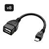 Cable Adaptador de Datos Otg Venta Directa de Fábrica Adaptador de Cable Tg Adaptador Tipo C Microv8V3