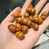 Pulsera de calabaza al por mayor de piedra de oliva pura tallada a mano elemento de tallado nuclear cuenta calabaza pequeña de la suerte colgante de semilla única juego de texto