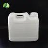 Cubo de Plástico de Grado Alimenticio 5L Boca de Rosca Cubo Cuadrado Blanco para Desinfectante Cubo de Plástico Espeso para Químicos Cubo para Desinfectante de Alcohol