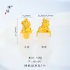 Pu Zuojiu no se desvanece, collar colgante Vietnam Shajin Fu Shi Yu Xi, nuevo collar chino de la suerte, cadena de clavícula para hombres y mujeres