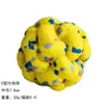 Brinquedo de jogo para animais de estimação, bola elástica, bola para animais de estimação para uso externo, eliminador de tédio para cães, bola de pipoca ETPU autoentretenível, resistente à mastigação, para saúde bucal