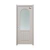 Puerta de madera de Jiangshan, directa de fábrica, de alta calidad, protección del medio ambiente, PVC, sin pintura, juego de vidrio interior, puerta de baño, cocina, balcón