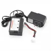 Acessórios para Carro de Controle Remoto Weili 124008 Engrenagem Eixo de Transmissão Braço Oscilante Haste de Tração Motor Servo Placa-mãe Pneu