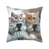 Fundas de Almohada Serie Navideña de Amazon, Cojines de Sofá Estampados de Lino, Fundas de Almohada, Soporte para Personalización con Tu Propio Diseño
