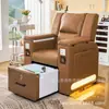 Silla de Manicura con Masajeador de Pies, Silla de Manicura para Remojo de Manos Spa, Silla para Remojo de Pies y Pies Flotantes, Baño de Pies para Pestañas, Exclusivo para Salones de Uñas