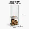 Chimenea de alcohol de fuego real de cristal de cuatro lados, adorno de pie, chimenea decorativa de calefacción para interior de hogar moderno nórdico, hecha a medida