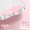 Cordão para Celular Arruela Corda Transversal Clipe Peças Fortes para Pendurar Adesivo Traseiro Clipe de Patch Fixo Capa Cartão de Conexão Anti-perda