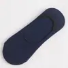 Calcetines para hombre primavera y verano color liso calcetines bajos antideslizantes de silicona calcetines invisibles calcetines cortos finos para hombre casuales venta al por mayor
