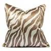 Capa de Almofada para Sofá com Padrão de Zebra de Alta Precisão Adequada para Capas de Almofada Decorativas, Personalizável Macia Decoração de Casa Animal Padrão Zebra