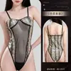 Lencería Sexy Nube de Rosa, Falda Sexy Ajustada Calada, Camisón Sexy de Tirantes para Mujer, Ropa de Dormir Caliente y Apasionada Sin Quitar