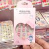 Pegatinas de Uñas para Niños Sanrio Pegatinas de Uñas Lindas y Divertidas para Niñas Pegatinas de Uñas para Estudiantes Pegatinas de Uñas Dulces Pegatinas de Uñas para Niños