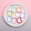 Color Macaron Hebilla de Gato Hebilla de Resorte de Aleación de Color Hebilla Colgante Hecho a Mano DIY Accesorios para Ropa Accesorios Colgante con Cuentas