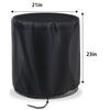 Capa para Mesa Redonda e Cadeiras de Pátio Externo Tecido Oxford 210D Cobertura para Mesa de Bar Cooler de Jardim Cobertura para Cooler de Cerveja para Uso Doméstico