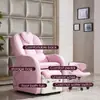 Sofá de Baño de Pies para Uñas Eléctricas, Silla Multifuncional Reclinable para Masaje de Pies de una Persona, Silla para Bordado, Pestañas y Tatuajes, Belleza