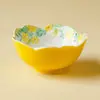 Taza de Té Kung Fu Pequeña Margarita Glaseado Amarillo Huevo Cerámica Flor Taza Juego de Té para el Hogar Taza de Maestro Color Bajo Esmalte Pintado a Mano Taza de Degustación