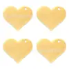 Aço inoxidável amor metal em branco espelho tag decoração pendurada gravação a laser identidade animal de estimação coleira de cachorro acessórios anti-perda