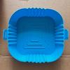 Placa de silicone para fritadeira a ar mais vendida no exterior, bandeja de silicone para fritadeira, assadeira isolada, assadeira para bolo, fritadeira interna
