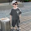 Conjunto de Verano para Niños 2026 Nuevo Fresco y Elegante Ropa de Verano Deportiva de Manga Corta para Niños Moderna Ropa de Verano para Bebés Ropa para Niños