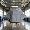 Nueva Tienda de Techo Triangular Diagonal de Aleación de Aluminio para Acampar con Balcón, Adecuada para SUVs Todoterreno y Vehículos de Viaje Independiente