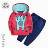 Comercio Exterior Ropa Infantil Primavera y Otoño Conjunto Infantil de Dos Piezas Material Sudadera Sudadera con Capucha Ropa Infantil para Bebés Ropa de Salida [Al por Mayor]