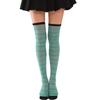2024 Mulheres Over-the-Knee Meias Pinstripe New Arrival Meias Estilo Acadêmico Dance Show Meias Casual Single Pin