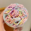 Anillo para el Pulgar de Color Caramelo para Niños Cuerda Elástica Alta para el Cabello de Niñas Cuerda para el Cabello Cabello de Bebé Accesorios para el Cabello