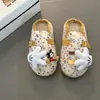 Chinelos Casuais de Pelúcia Desenho Animado para Dedos dos Pés para Mulheres, Chinelos Planos Modernos e Fofos, Para Usar Fora de Casa com Solado Macio, Chinelos Peludos de Encaixar