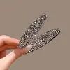 Presilhas de Cabelo Estilo Coreano com Toque de Luxo, Grampos Exquisitos, Mini Presilhas de Strass para Franja Lateral, Acessórios de Cabelo, Presilhas de Laço, Presilhas para Franja