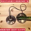 Campana de bronce hecha a mano nepalí, campana de seis caracteres para la luna llena, carillón de verano, campana de cobre, instrumento musical para el inframundo