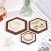 Em Estoque Novo Bandeja de Exibição de Joias de Madeira Suporte de Exibição de Colar Pulseira Brinco Adereços Comerciais para Fotografia de Joias