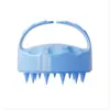 Cepillo para Champú Transfronterizo Temu, Cepillo Masajeador de Silicona Suave para Uso en Casa para Limpiar el Cuero Cabelludo y el Cabello, Doble Uso para Cabello Seco y Húmedo, Herramienta para Lavar el Cabello