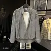 Camisa a cuadros de moda para hombre, estilo Hong Kong, de verano, con capas, retazos juveniles, tipo dos piezas falsas, cómoda
