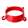 Anillo Conector de Cadena para Cono Vial de PVC, Anillo Gancho para Cono de Helado, Anillo de Cadena de Aislamiento, Hebilla de Anillo para Cono Vial