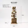 Novos Ornamentos Retro Estilo Chinês Palavra Feliz Antiga Sala de Estar Artesanato Importado Mesa de Escritório Presente de Casamento Decorações para Modelo