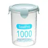 Caja de almacenamiento doméstica a prueba de humedad y para conservar la frescura, frasco para almacenar granos, frasco sellador de alimentos, caja para almacenar especias y nueces de cocina