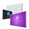 Pantalla Multimedia Táctil Todo en Uno Blanca de 55 pulgadas Montada en Pared Terminal Inteligente Interactiva para Enseñanza, Conferencia y Capacitación Fábrica