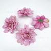 Flor Simulada de 12 cm Flor de Dalia Flor de Seda Flor Artificial Flor para Pasador DIY Accesorios para Ropa Zapatos Accesorios para Sesión de Fotos Fila de Flores