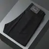 Pantalones Cortos Blancos Gruesos Estilo Europeo de Lujo para Otoño e Invierno, Tres Pruebas, Elásticos Ajustados Rectos, Marca de Tendencia