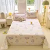 Sábana de Cama de Algodón 100% Clase A Algodón de Xinjiang Engrosada Cepillada Estampado Floral Funda Nórdica de Algodón Individual Doble Persona Cuatro Estaciones Uso en el Hogar