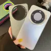 Funda plateada colorida para funda de teléfono móvil Huawei mateP60PRO mate50pro resistente a caídas simple color sólido MATE60