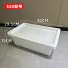 Batea Rectangular de Plástico, Batea para Comida, Caja de Almacenamiento Colorida, Estante para Bateas, Batea de Empaque, Batea para Clasificación y Distribución, Batea como Material Didáctico, Batea de Almacenamiento