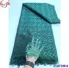 Vestido de Noche de Encaje Multicor con Pedrería Soluble en Agua Tejido Hueco Encaje de Ganchillo Nupcial