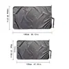 Tapete de Porta-malas de Carro Transfronteiriço Tapete de Porta-malas Designado para Motorista Tapete Dobrável para Carro Tecido Impermeável à Prova de Sujeira Tapete de Porta-malas